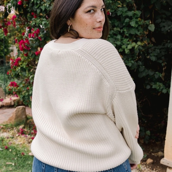 Tradlands Shelter Cardigan Birch M - Picture 5 of 7